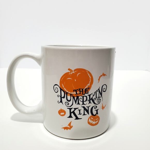 Disney Jack The Pumpkin King - Fun Zak Ceramic Coffee Mug Cup - Halloween - NEW - Picture 2 of 10